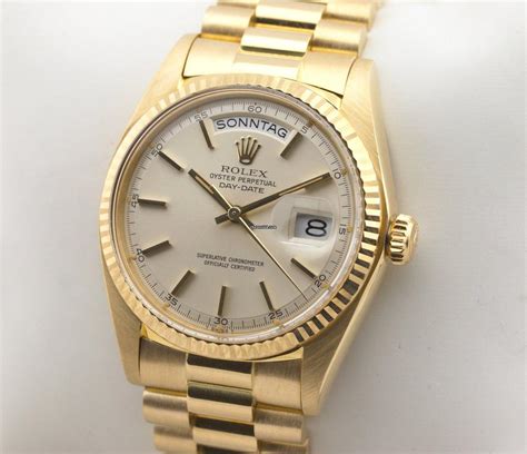 rolex uhr gold herren